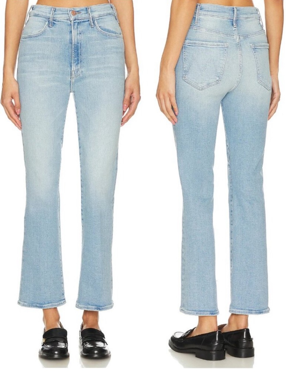 MOTHER The Hustler Ankle California Cruiser High Rise Stretch Jeans Size 31